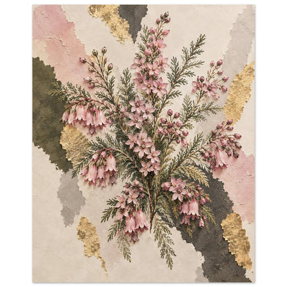 Boronia Australian Native Flower Fine Art Poster 40x50 cm 16x20″