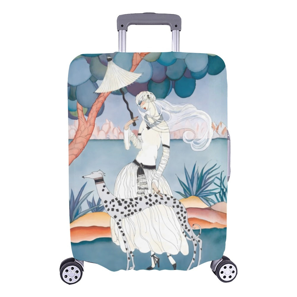 Gentle Companionship Luggage Cover