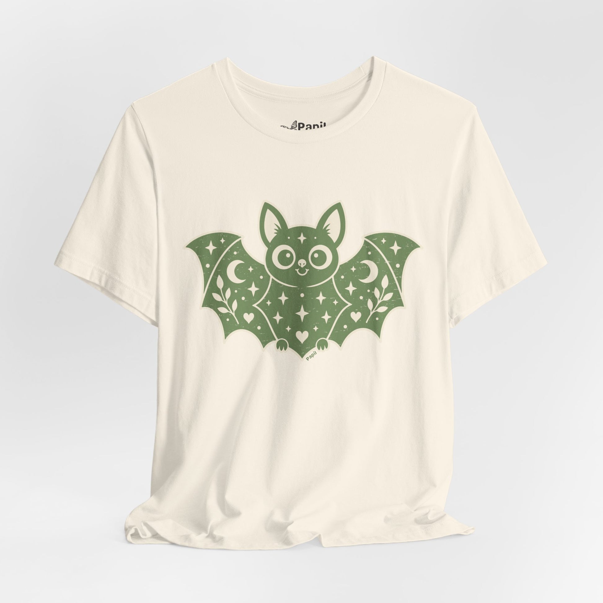 Soft But Spooky — Cute Halloween Bat Graphic Tee