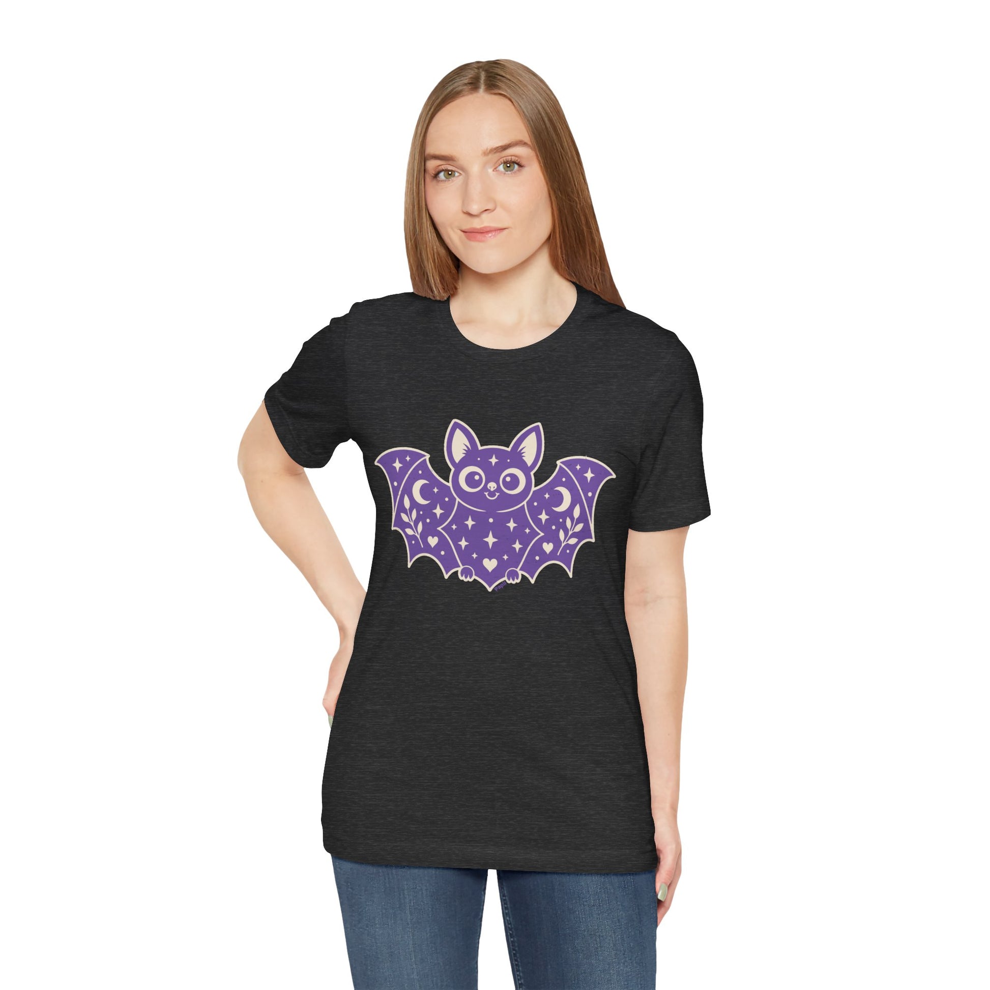 Soft But Spooky — Cute Halloween Bat Graphic Tee