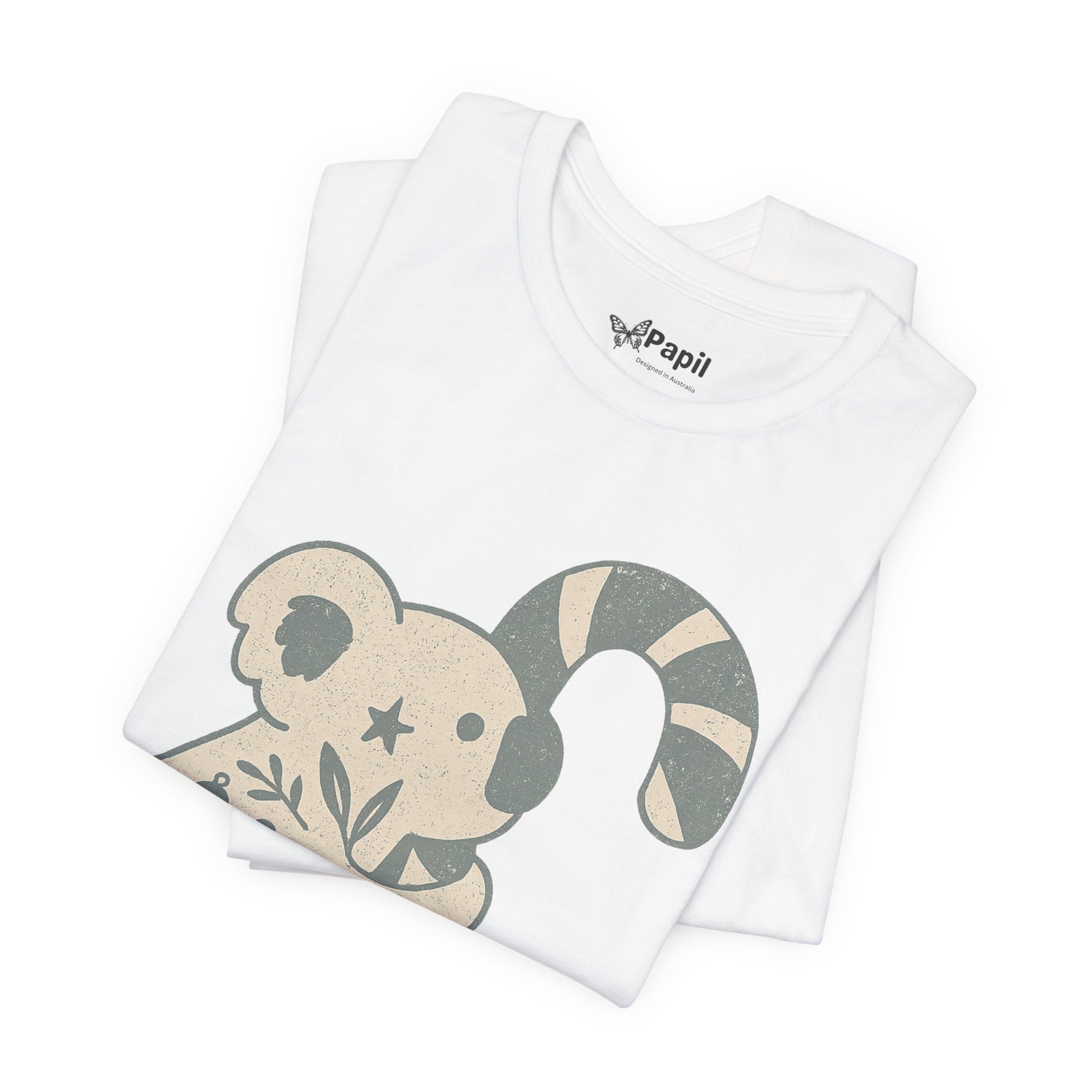 G'day Koala Christmas Tee, Cosy Botanical Unisex Aussie Holiday Shirt