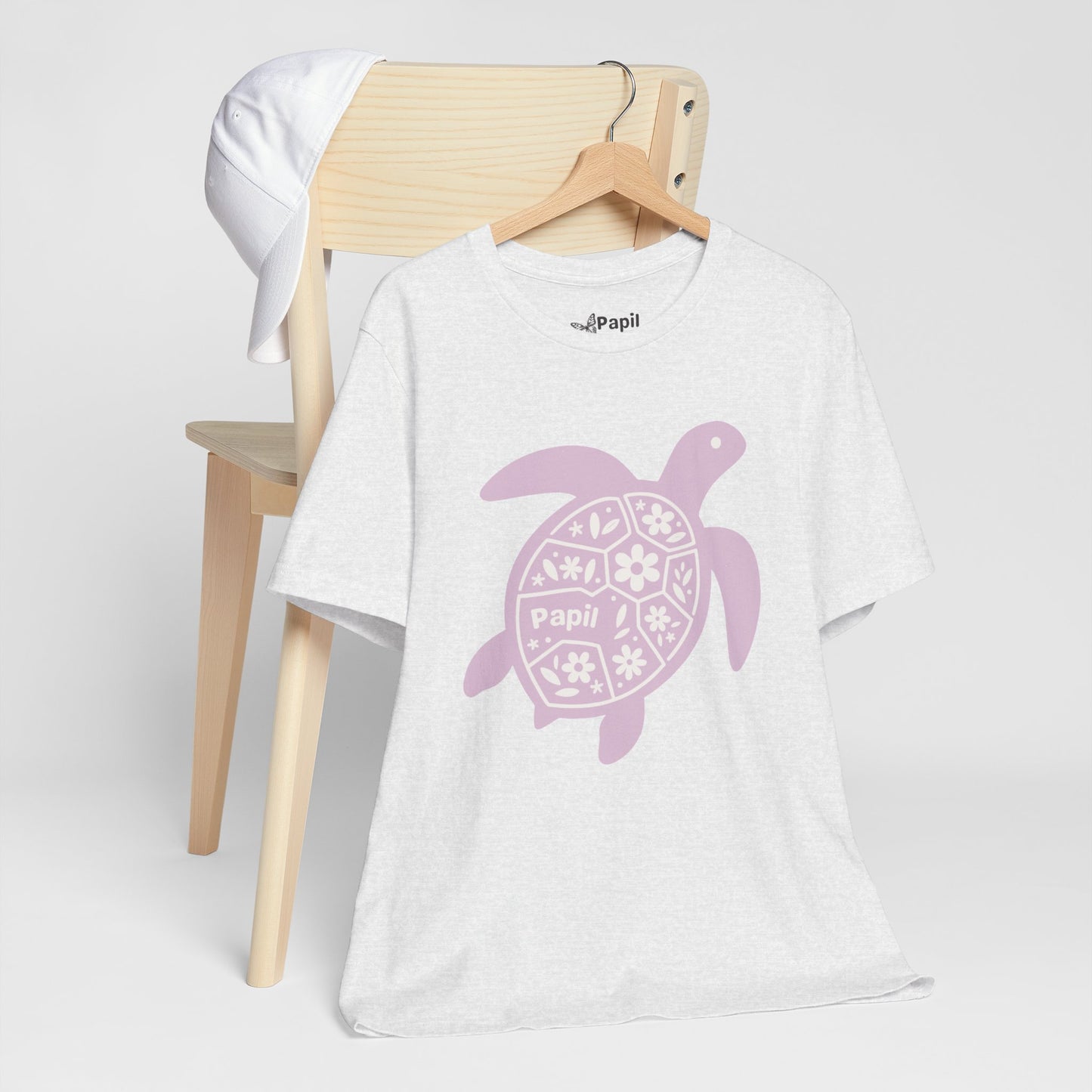 Shell Yeah! Floral Sea Turtle Unisex Graphic Tee