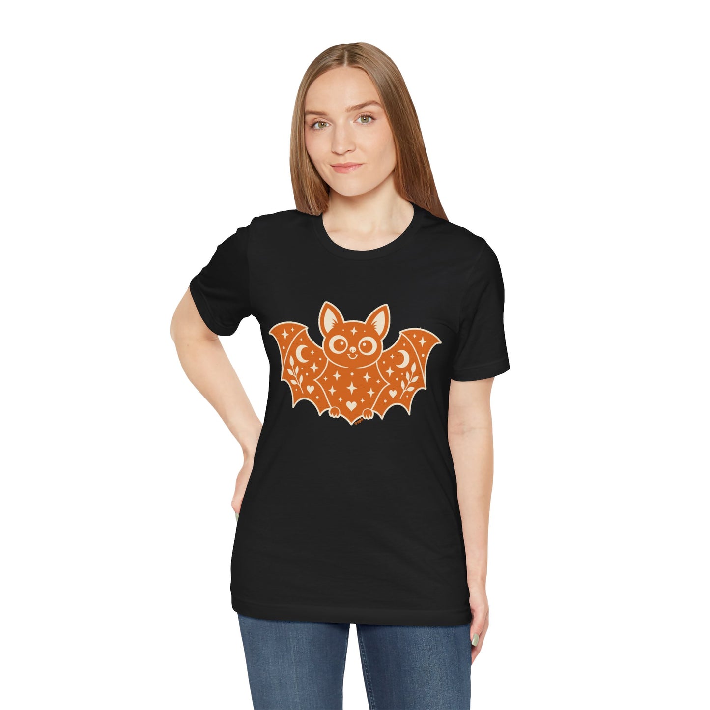 Soft But Spooky — Cute Halloween Bat Graphic Tee