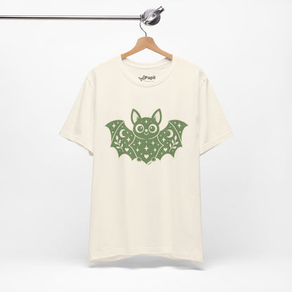 Soft But Spooky — Cute Halloween Bat Graphic Tee