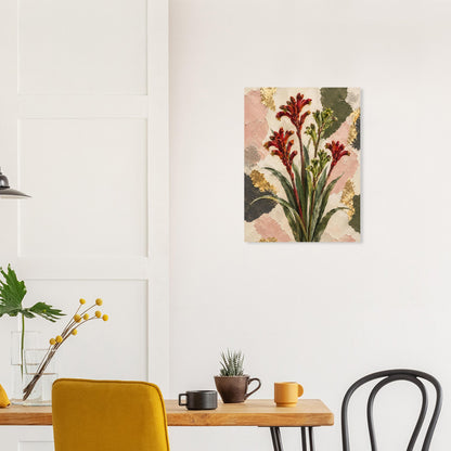 Kangaroo Paw Australian Native Flower Fine Art Poster