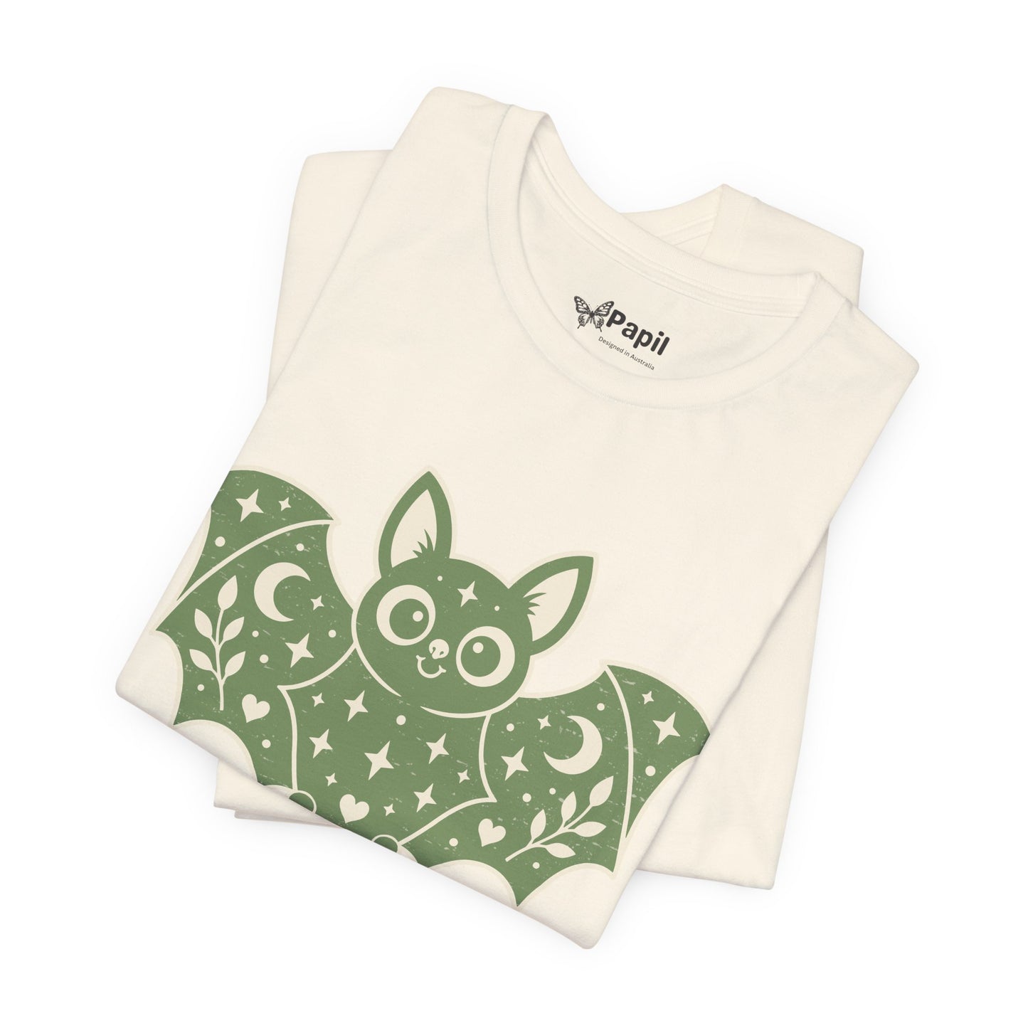 Soft But Spooky — Cute Halloween Bat Graphic Tee
