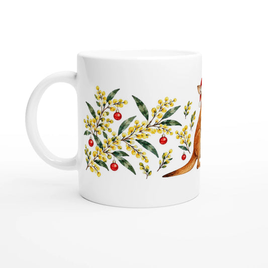 White 11oz Ceramic Mug Default Title