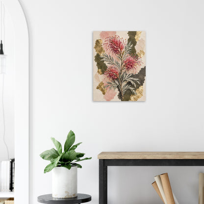 Grevillea Australian Native Flower Fine Art Poster