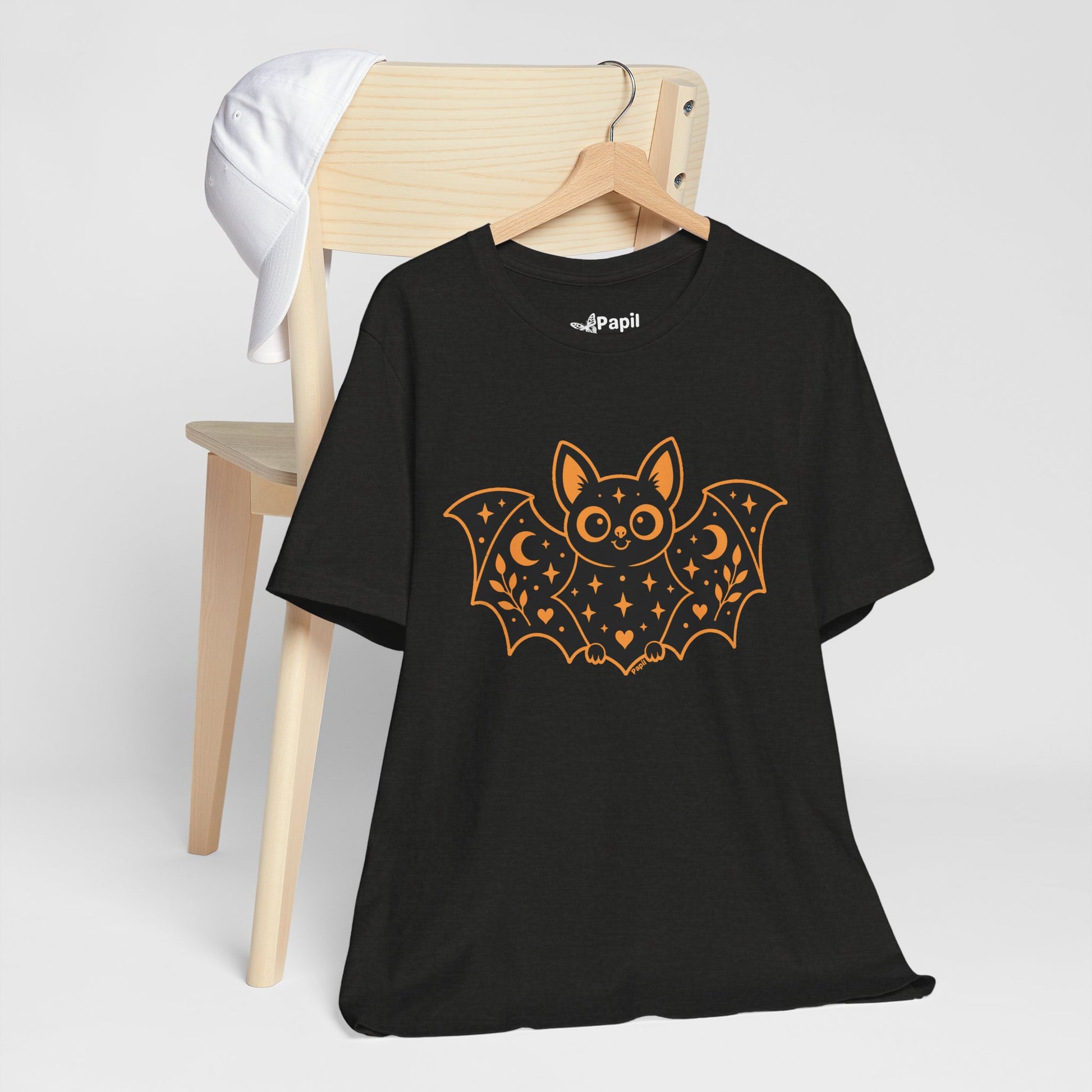 Soft But Spooky — Cute Halloween Bat Graphic Tee