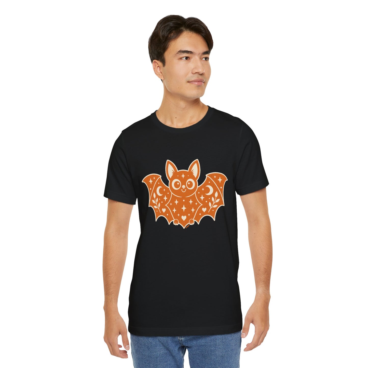 Soft But Spooky — Cute Halloween Bat Graphic Tee