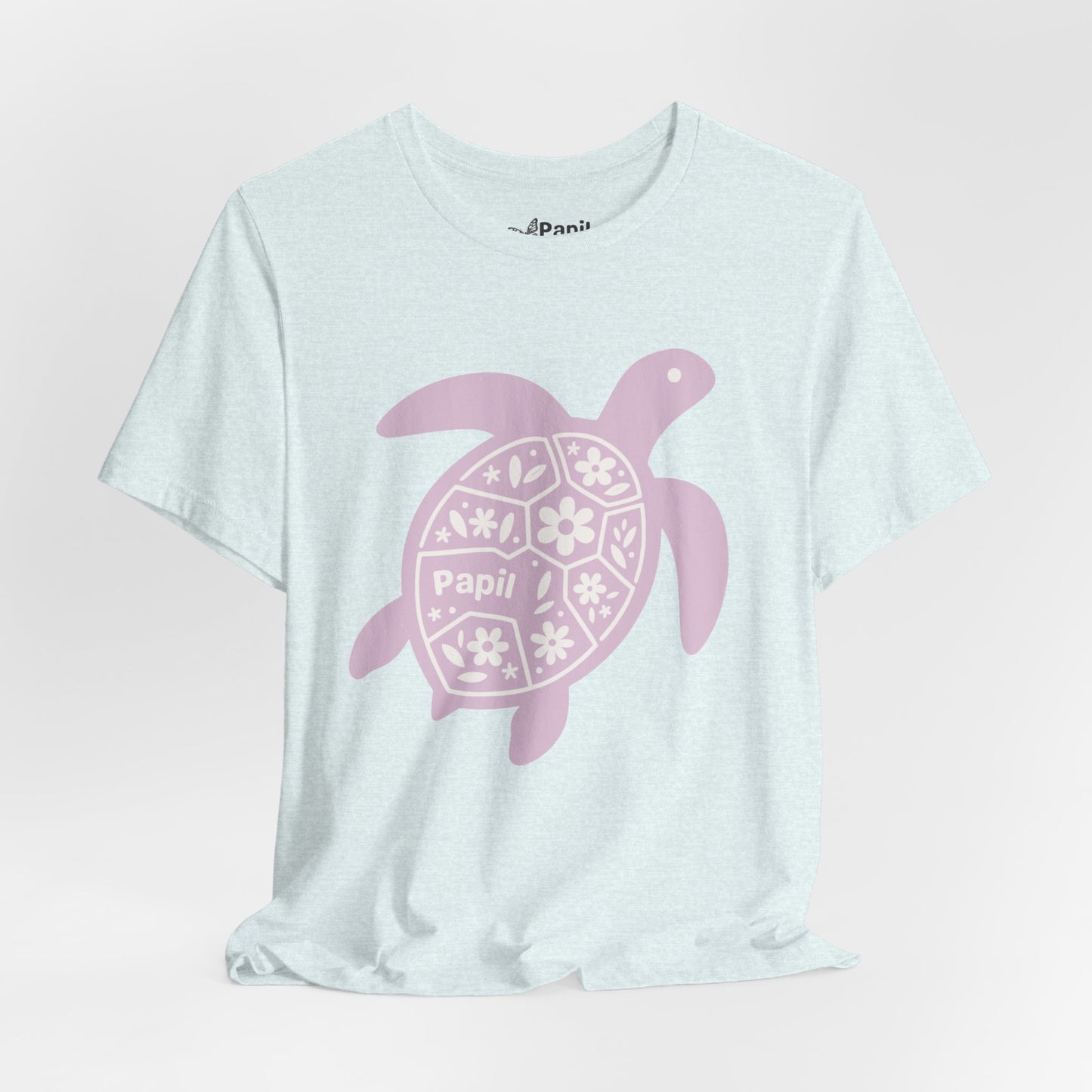 Shell Yeah! Floral Sea Turtle Unisex Graphic Tee