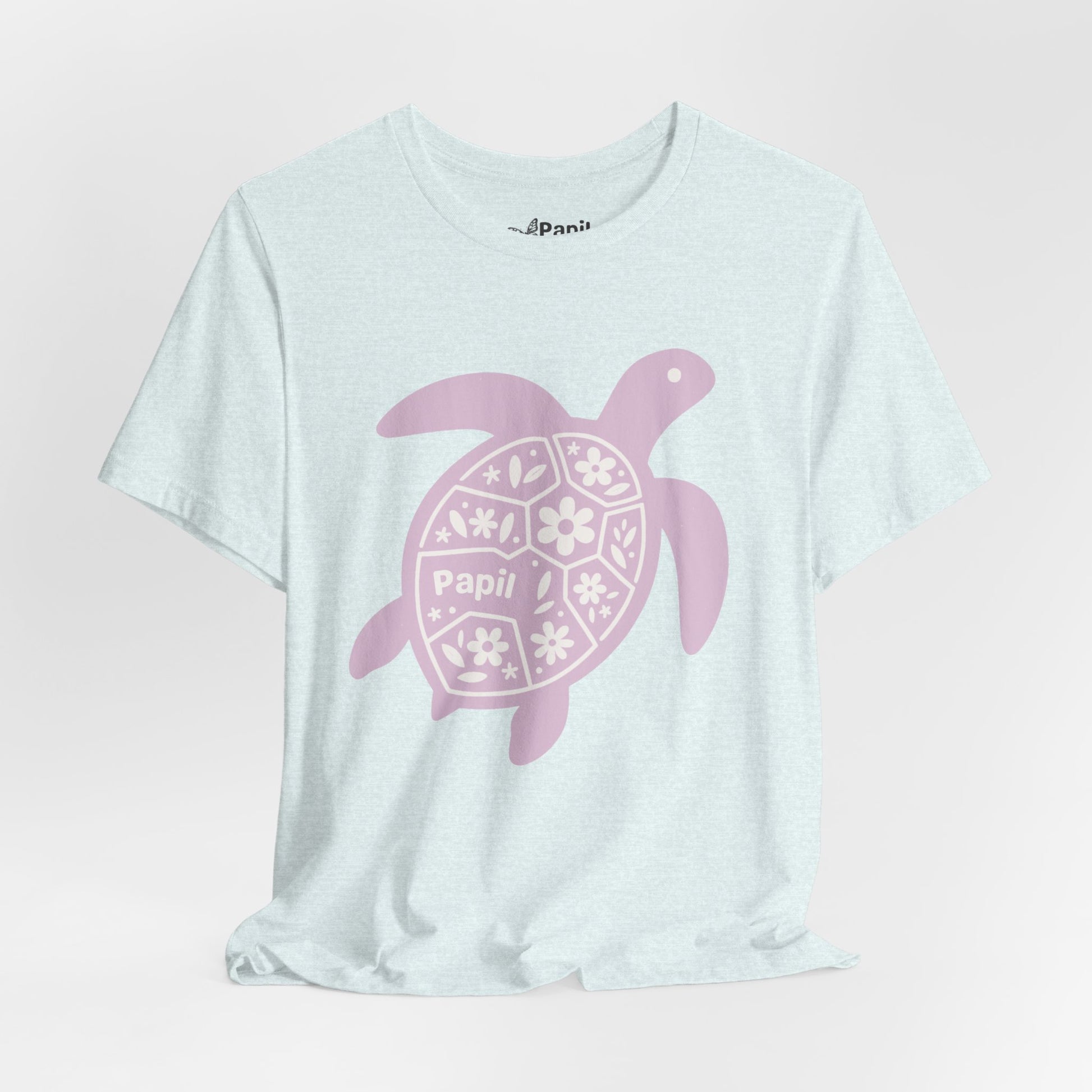 Shell Yeah! Floral Sea Turtle Unisex Graphic Tee
