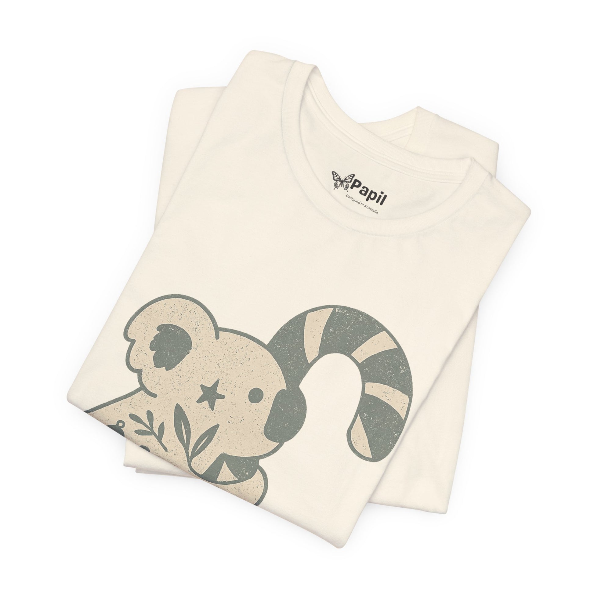 G'day Koala Christmas Tee, Cosy Botanical Unisex Aussie Holiday Shirt