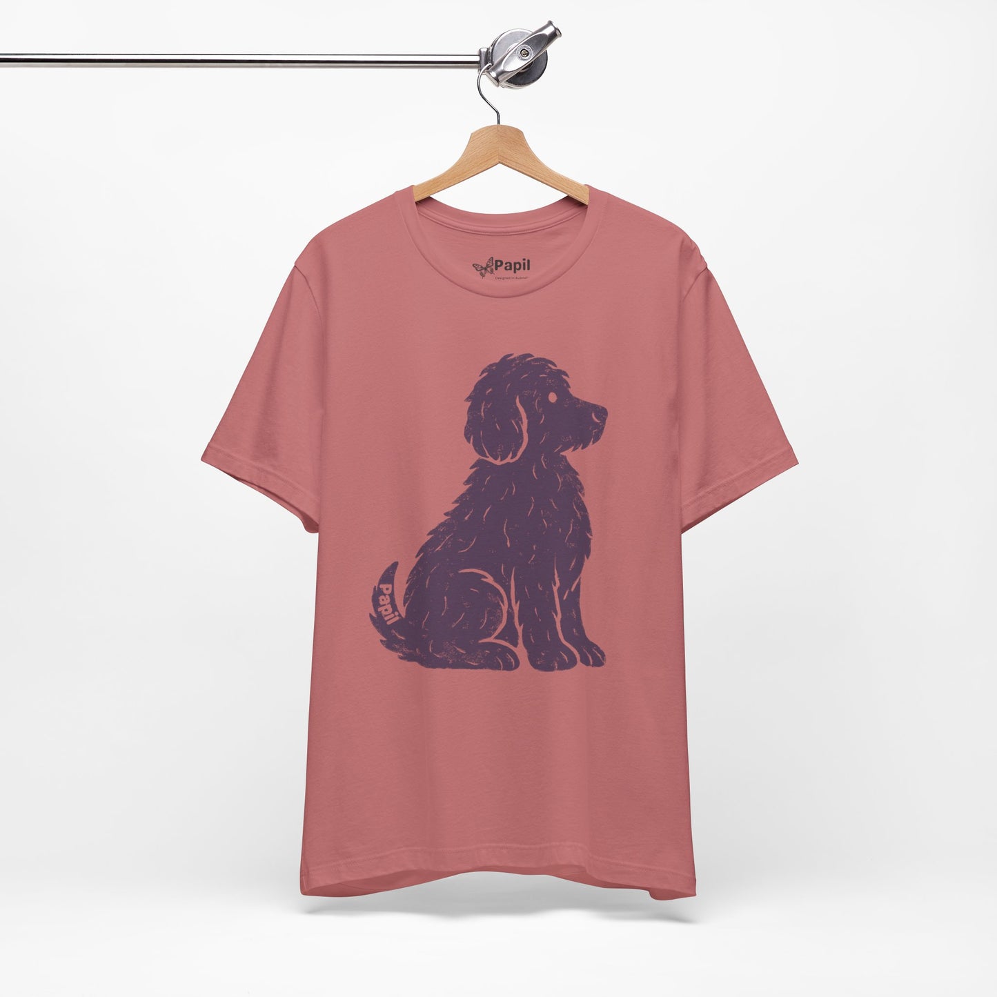 Good Dog Energy — Cute Sitting Puppy Unisex Graphic Tee
