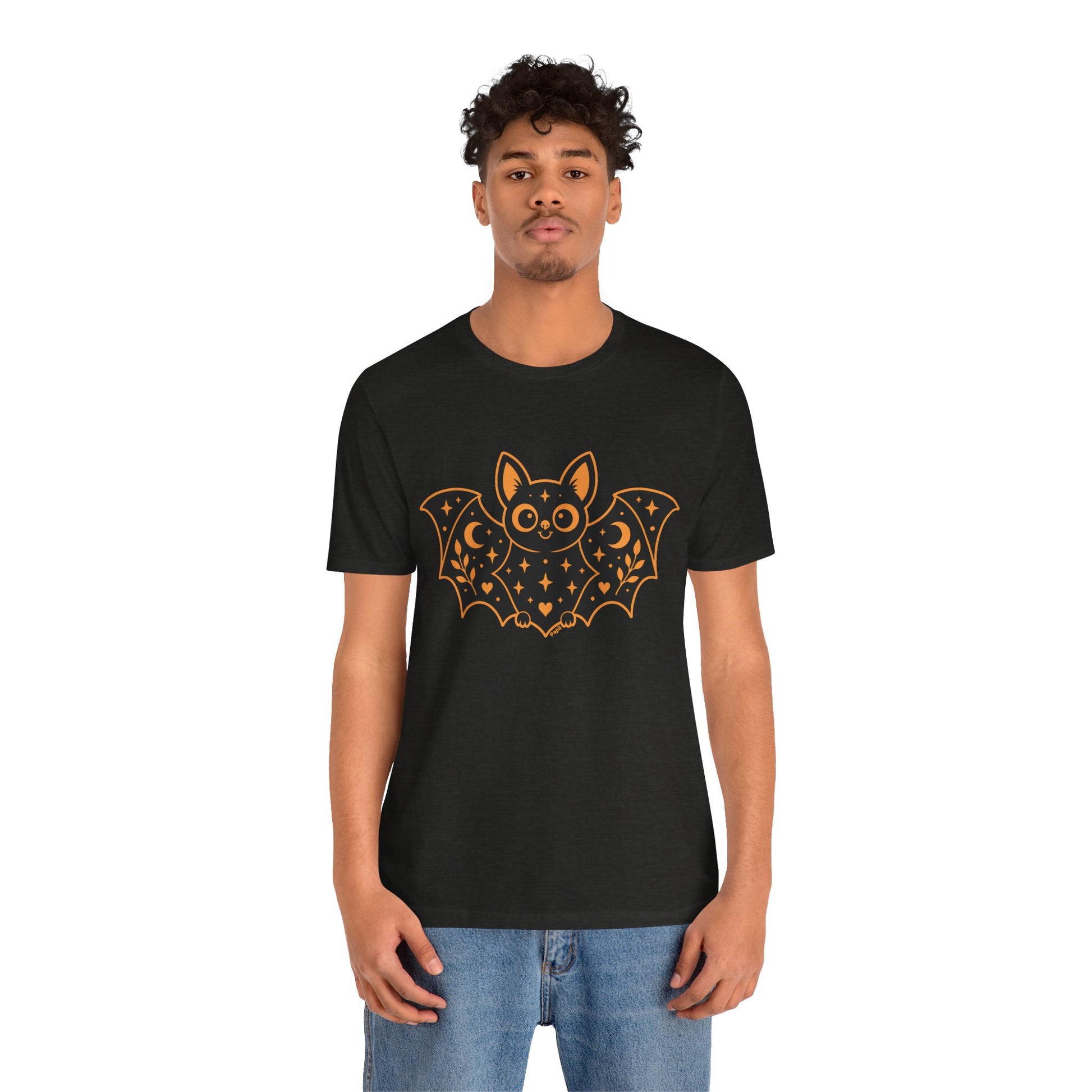Soft But Spooky — Cute Halloween Bat Graphic Tee