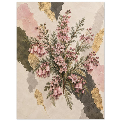 Boronia Australian Native Flower Fine Art Poster 60x80 cm 24x32″