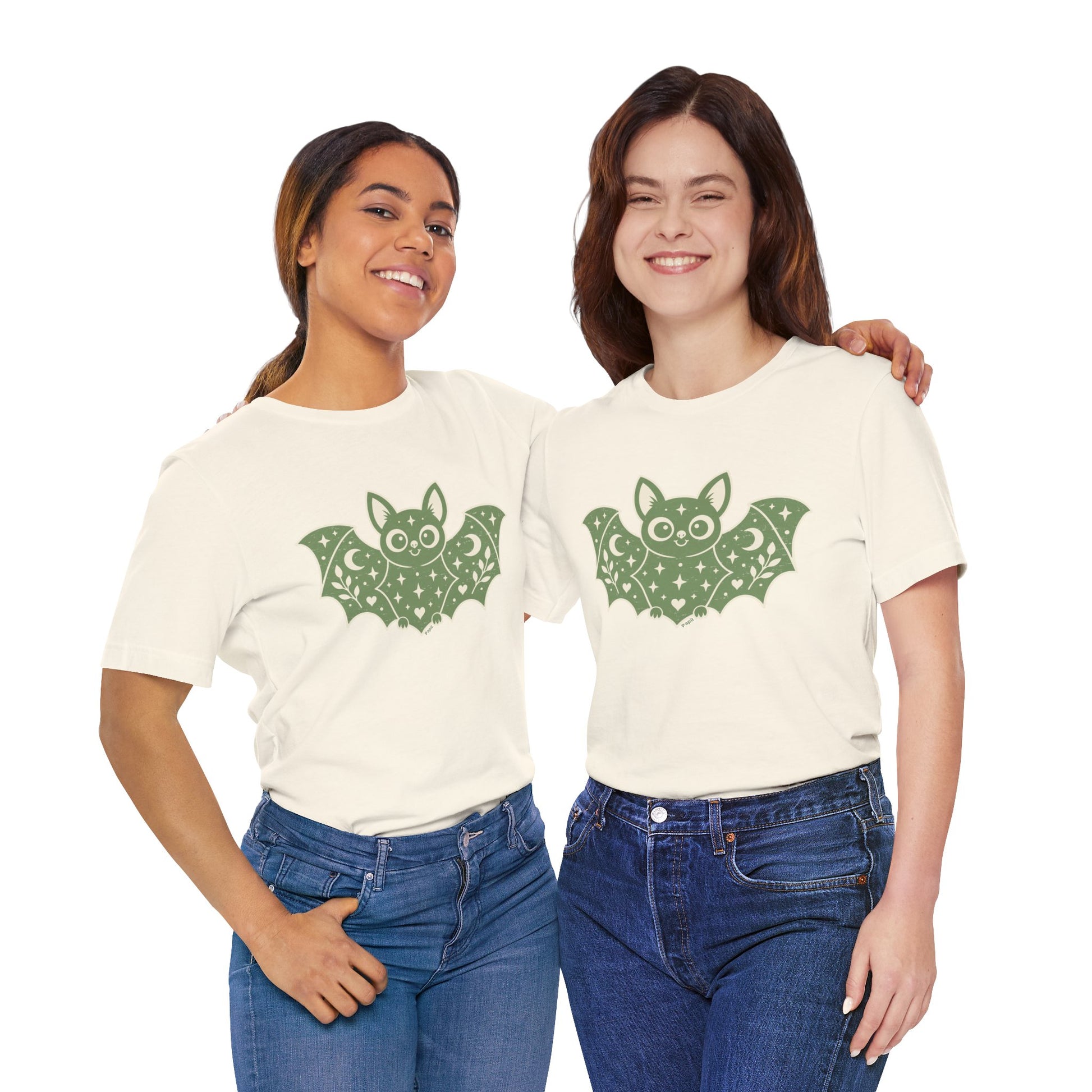 Soft But Spooky — Cute Halloween Bat Graphic Tee