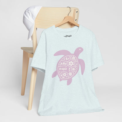 Shell Yeah! Floral Sea Turtle Unisex Graphic Tee
