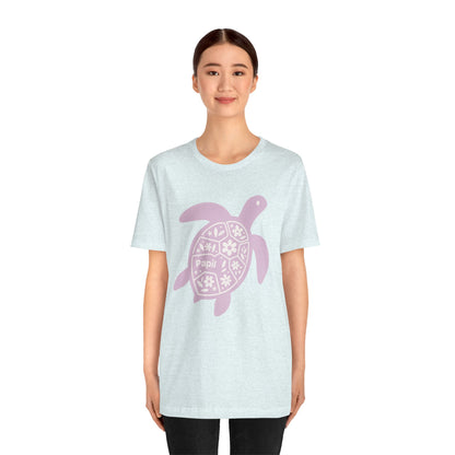 Shell Yeah! Floral Sea Turtle Unisex Graphic Tee