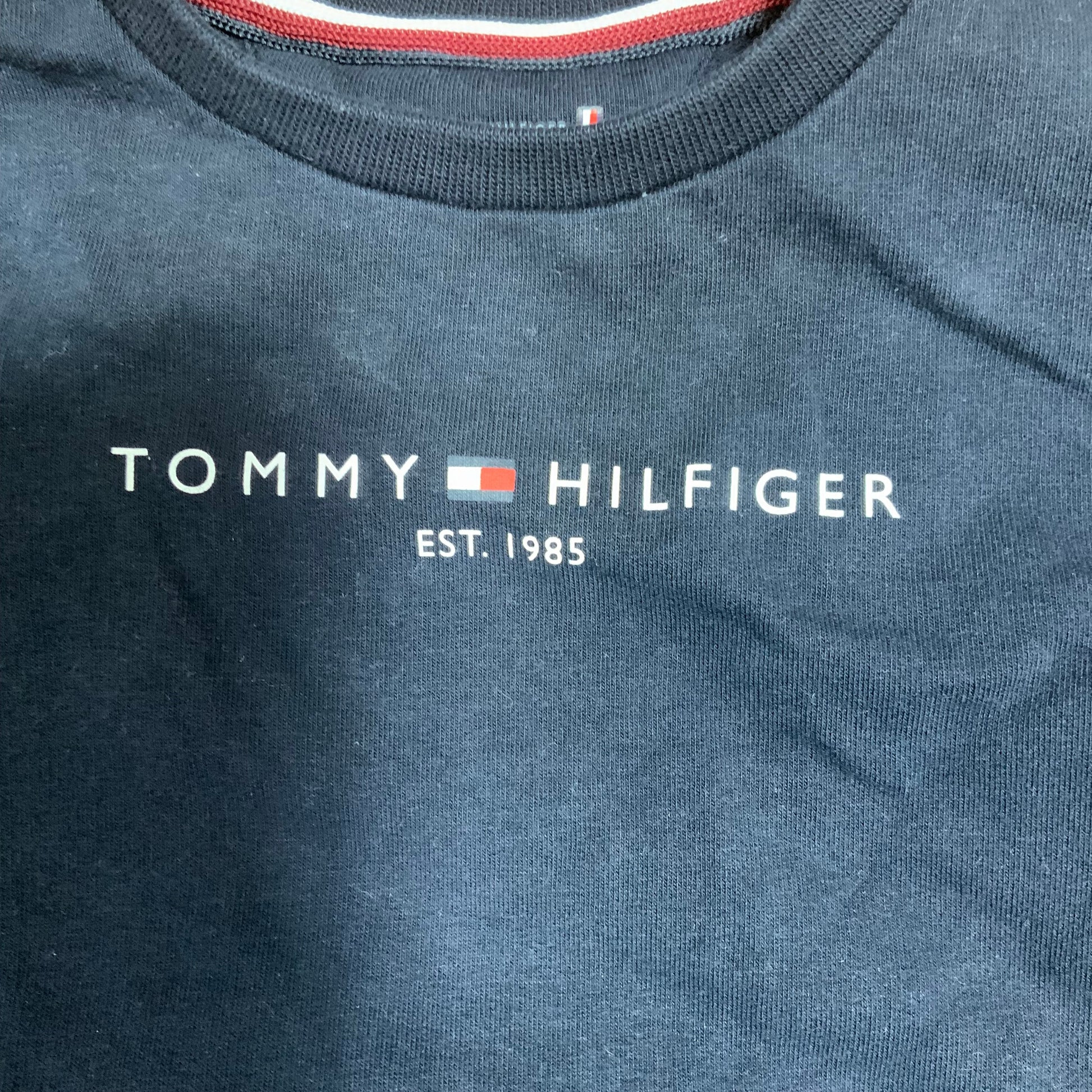 Tommy Hilfiger Baby Tracksuit 2pc | Navy | Size 0-3M | Pre-Owned