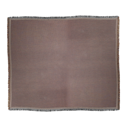 Rustic Wildflower Woven Throw Blanket | Cottagecore Floral Design | Soft Printed Tapestry Blanket for Sofa, Bed & Home Décor