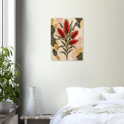 Bottlebrush Australian Native Flower Fine Art Poster