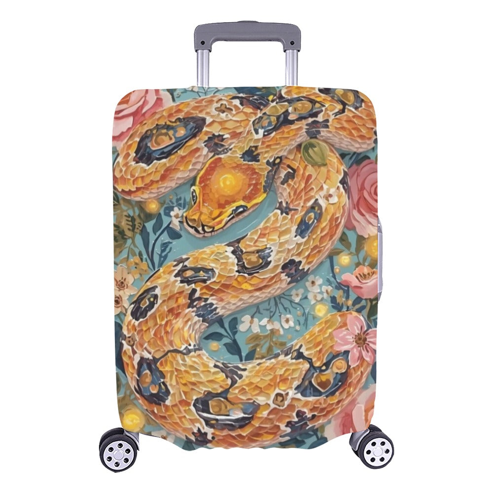 Serpent & Roses Luggage Cover