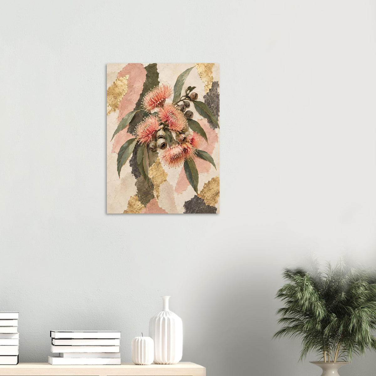 Flowering Gum Australian Native Flower Fine Art Poster