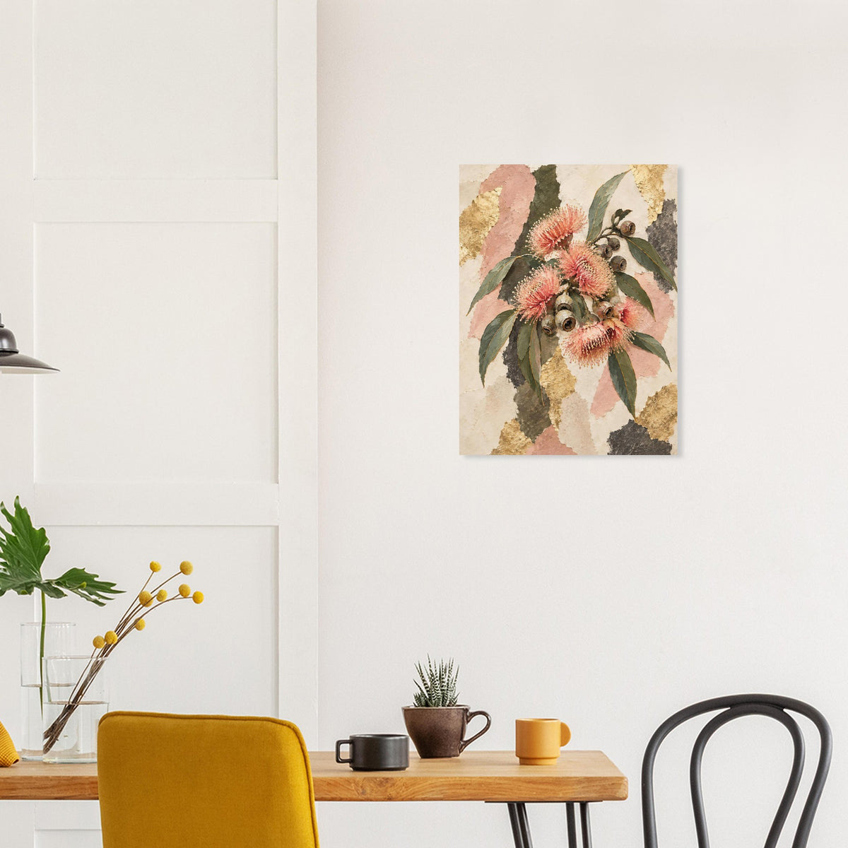 Flowering Gum Australian Native Flower Fine Art Poster