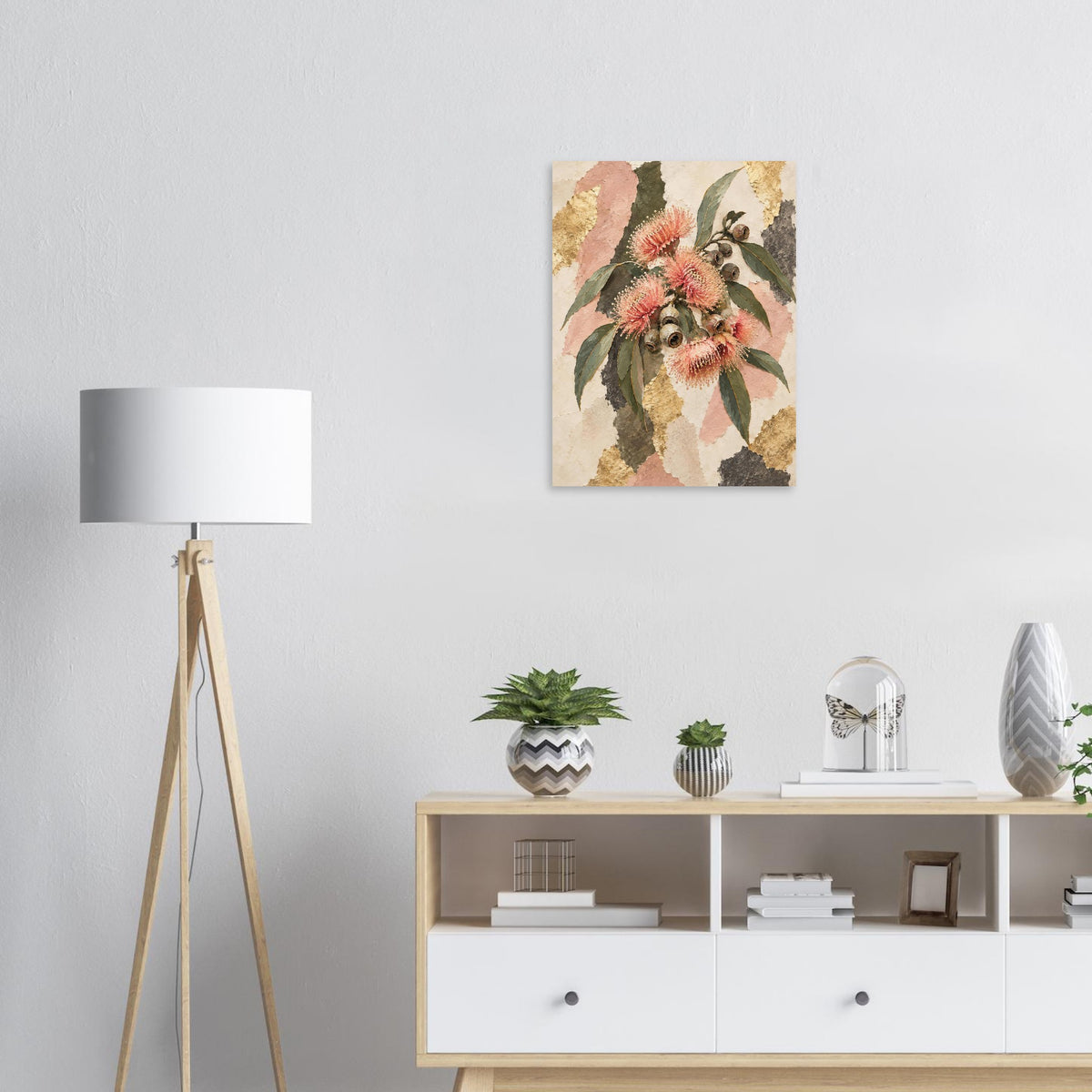 Flowering Gum Australian Native Flower Fine Art Poster