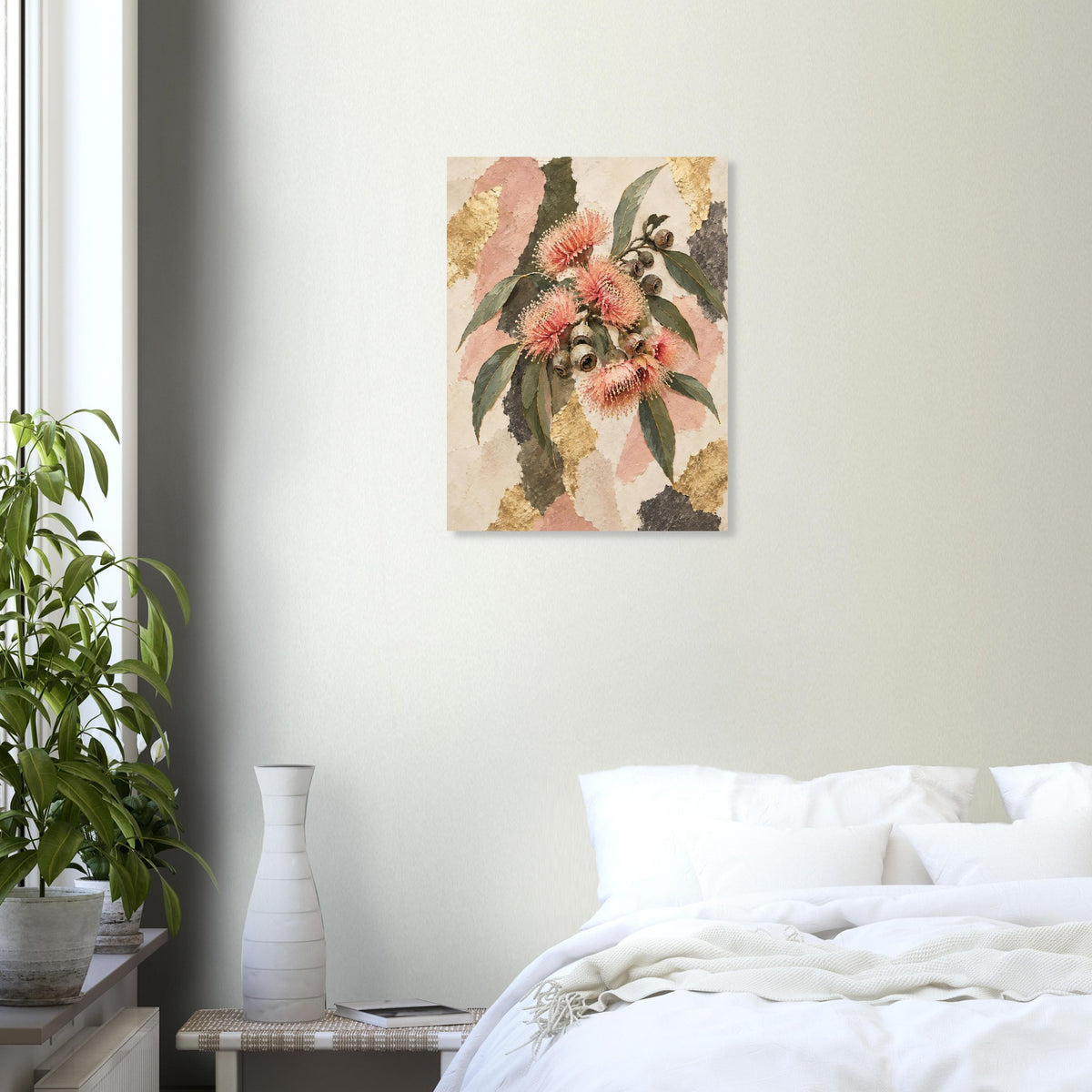 Flowering Gum Australian Native Flower Fine Art Poster