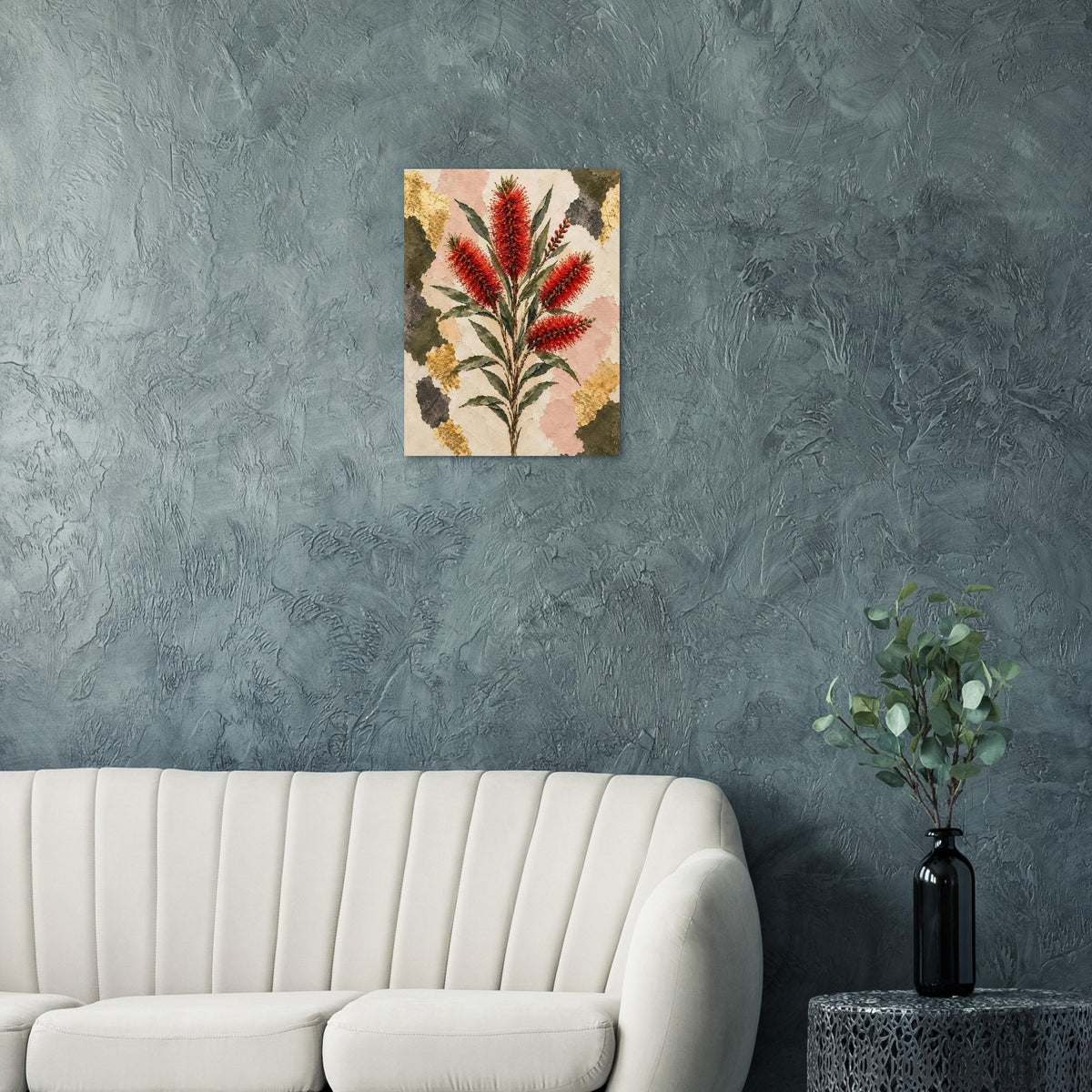 Bottlebrush Australian Native Flower Fine Art Poster